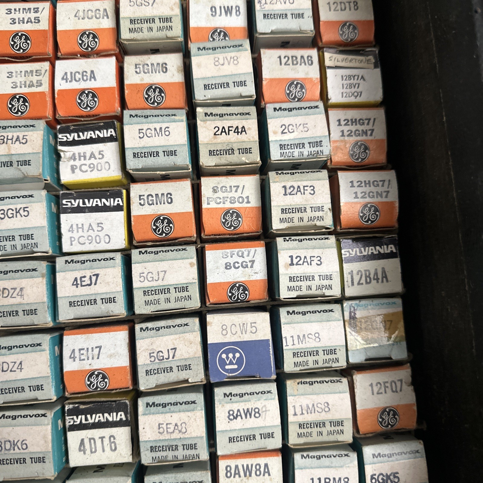 Vintage Vacuum Tubes Various Lot Bundle Model 352 For Collectors