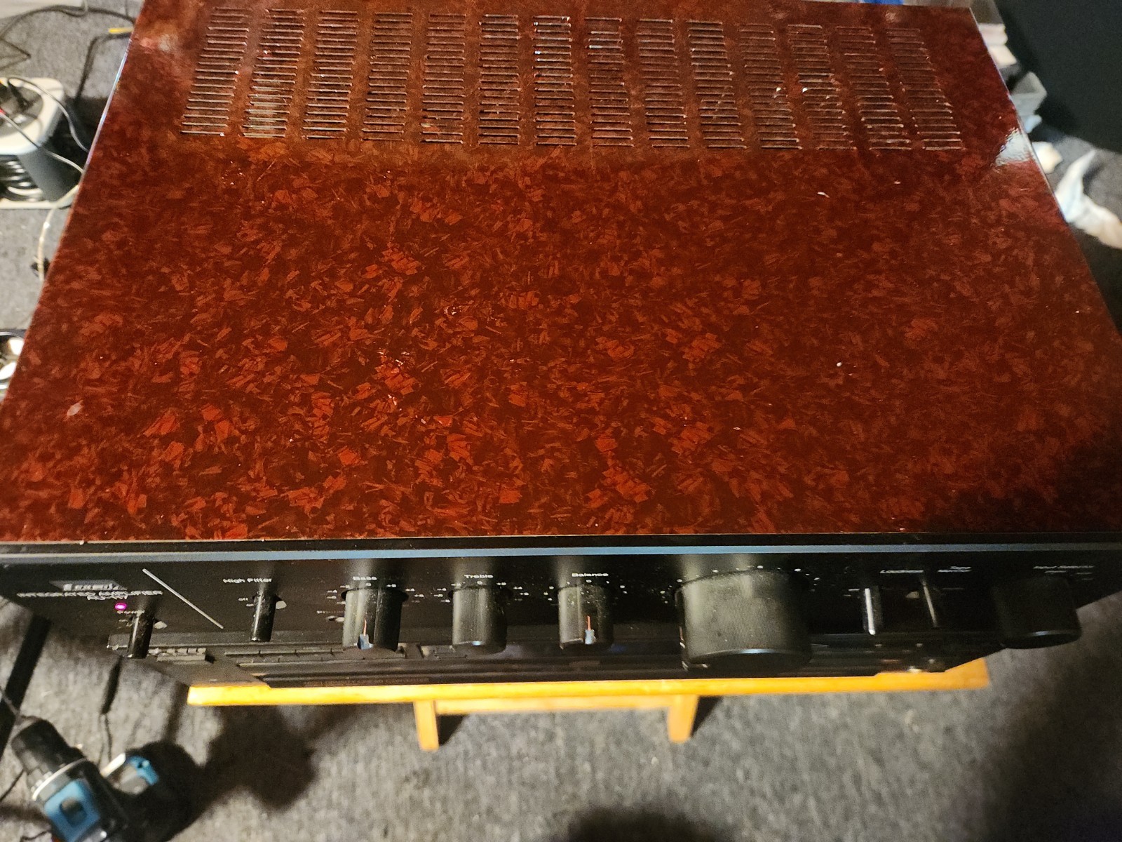 Sansui AU-117 Integrated Amplifier Custom Wrap Cover