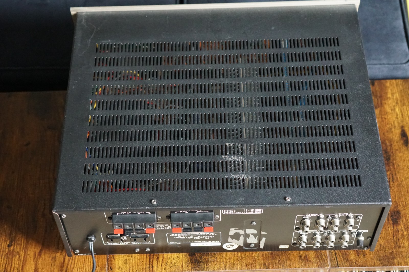 Vintage Marantz MA 600 DC Amplifier works but read description* Marantz PM500