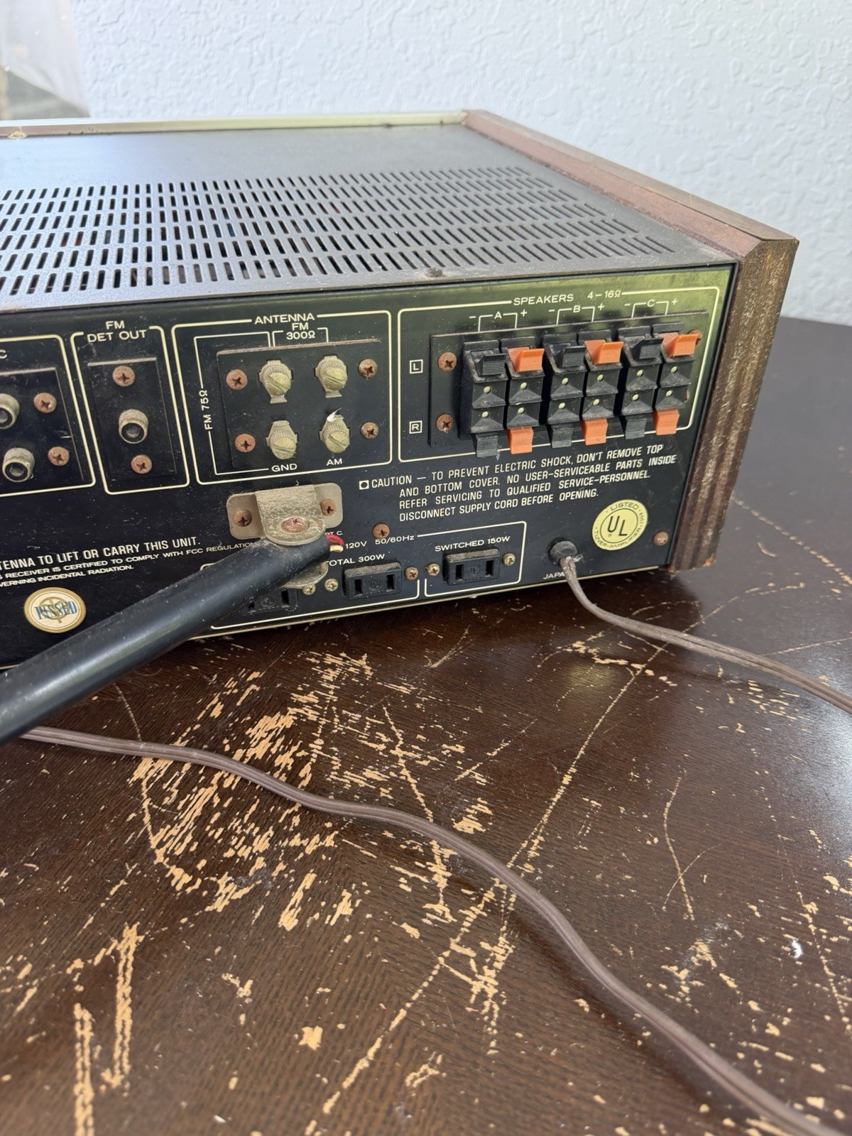 Vintage Kenwood KR 5400 AM/FM Solid State Stereo Receiver With Tuning Receiver