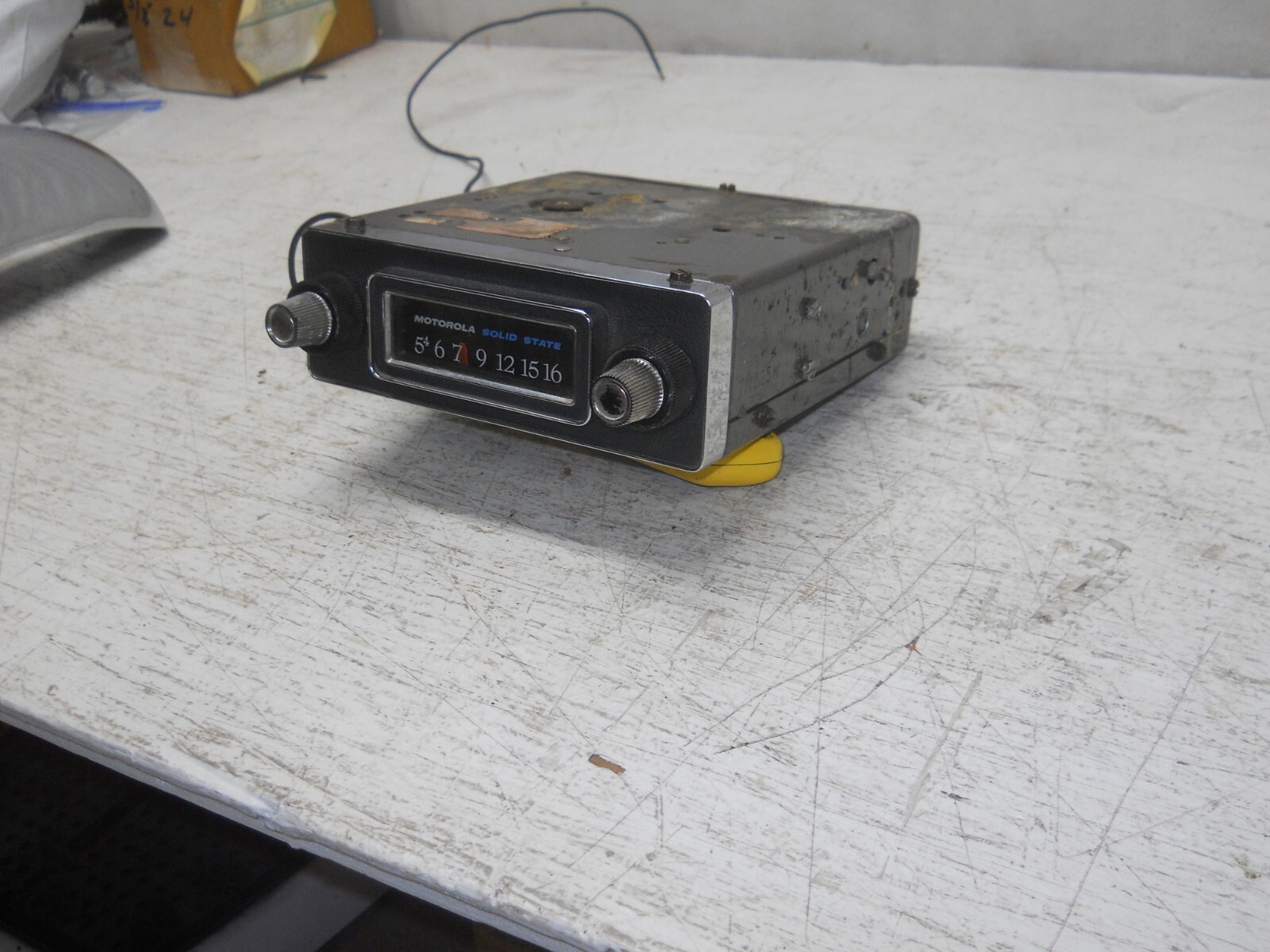 Vintage Motorola AM radio Austin Healey MGB MG Triumph