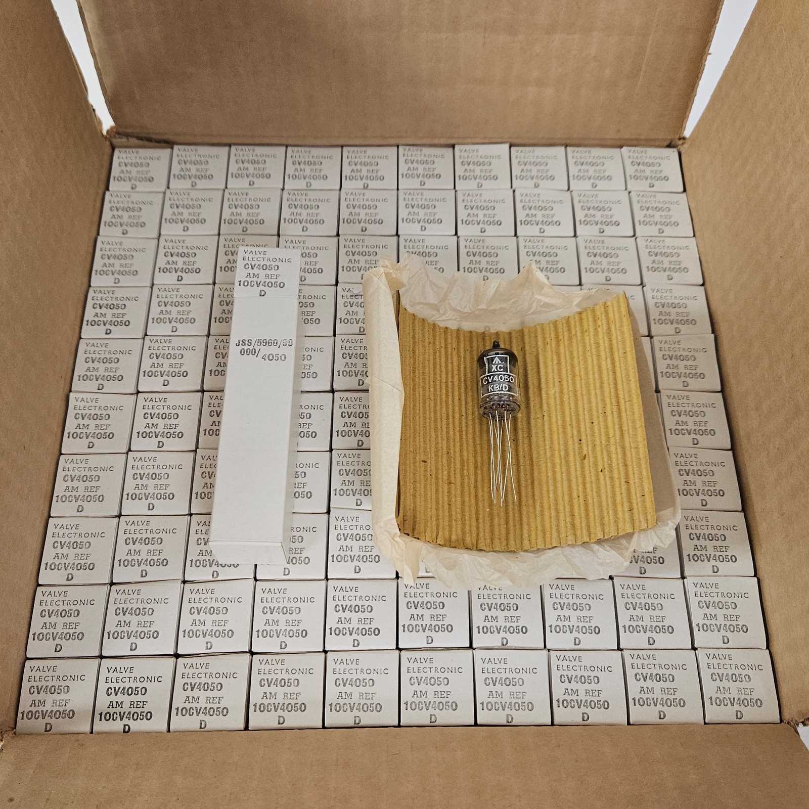M8180 CV4050 M8100F/L MULLARD FLYING LEAD VALVE TUBE NOS (T2C)