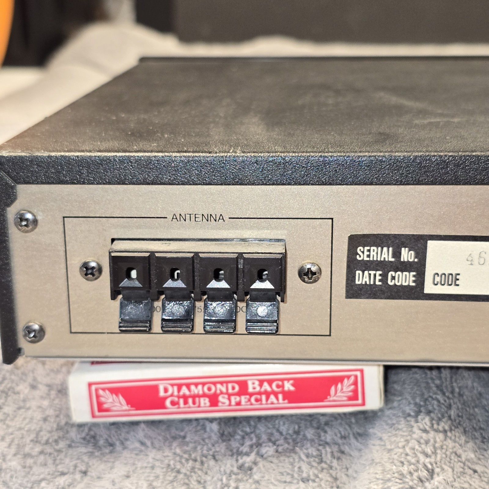 MCS Series 3050 Quartz Synthesized Stereo Tuner WORKS Great –READ–