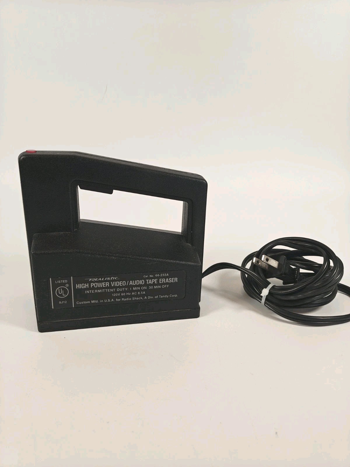 Realistic Radio Shack 44-233A High Power Audio & Video Tape Eraser USA