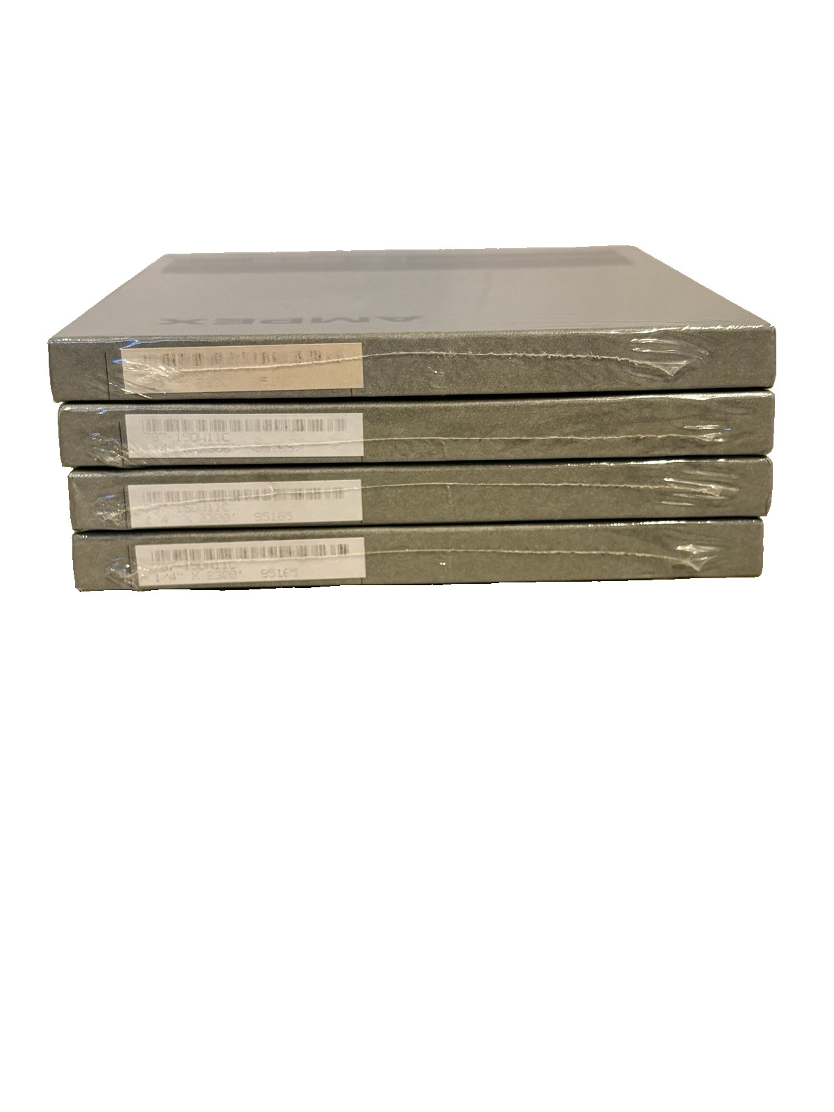 Ampex 737 Precision Magnetic Tape – Lot of 4 Professional Recording Media SEALED