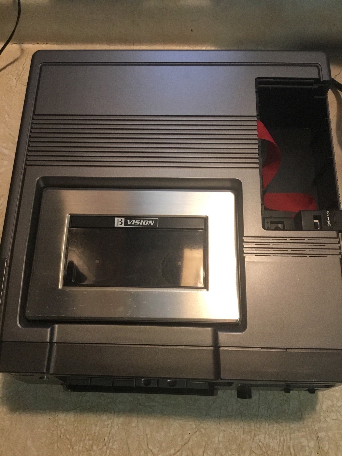 Sears Betavision VCR & Case & Video Tuner Clock VHF/UHF POWER UP RARE 1980 Lot