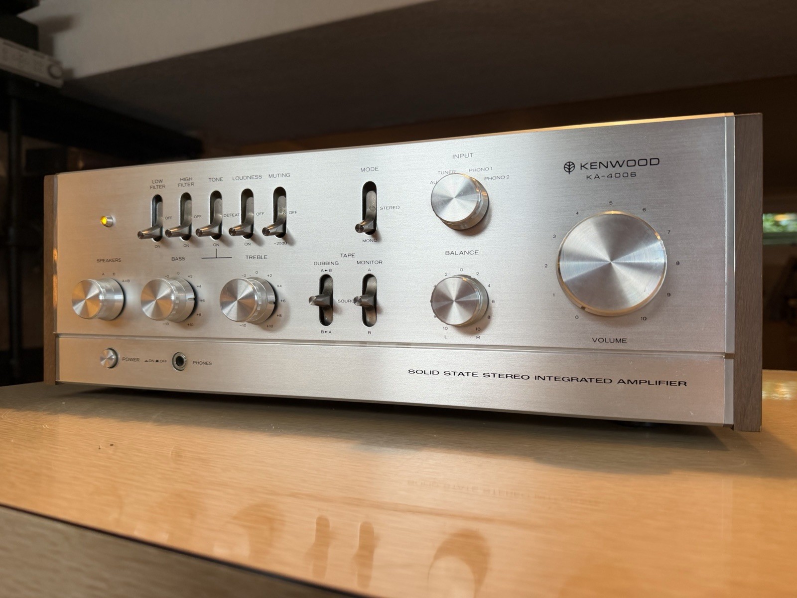 Kenwood Solid State Stereo Integrated Amplifier KA-4006 Full Fresh Servicing🔥🎶