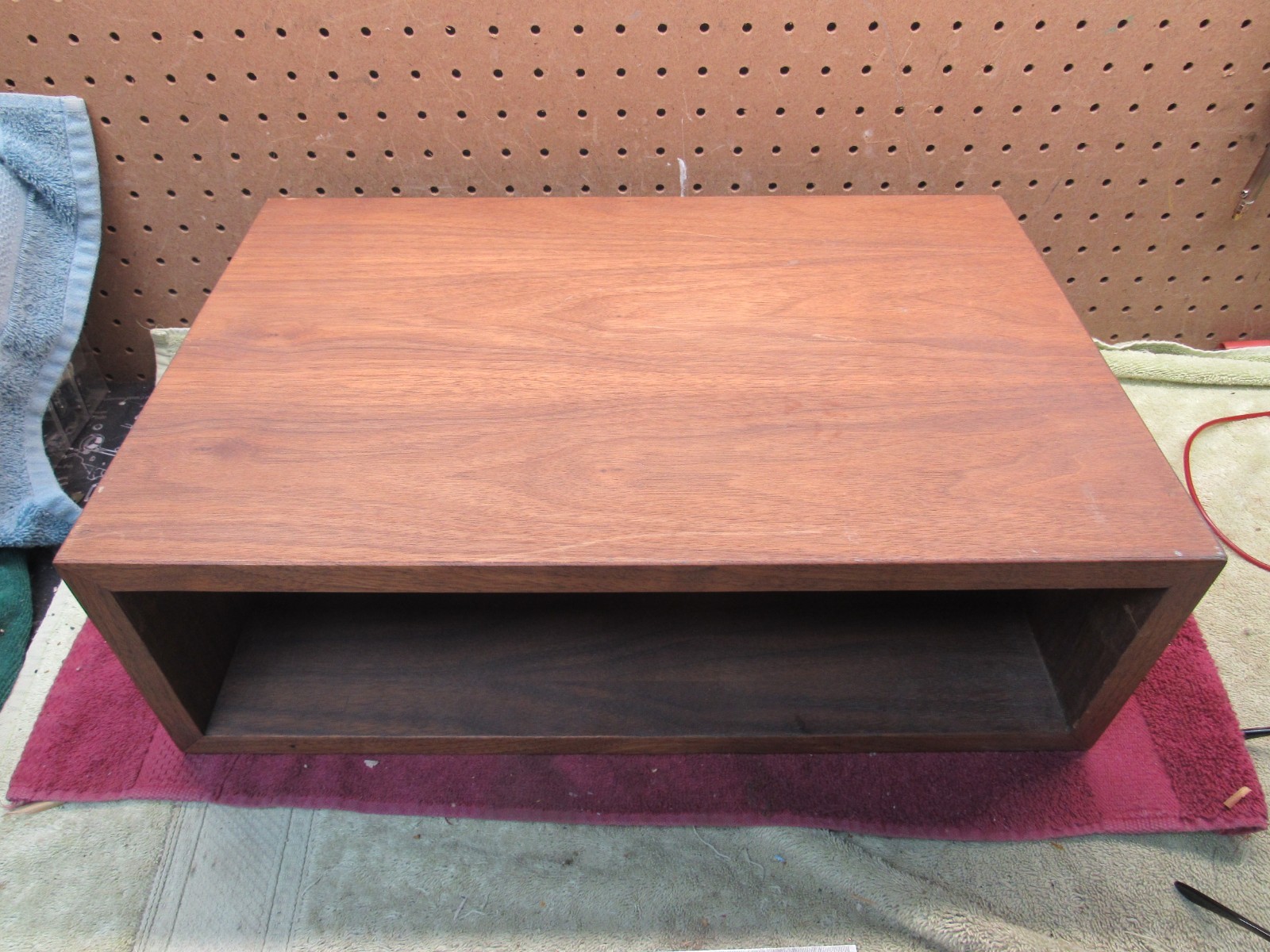 Vintage Stereo Radio Hi-Fi Wood Cabinet Mcintosh Fisher Scott 17″x4.5″