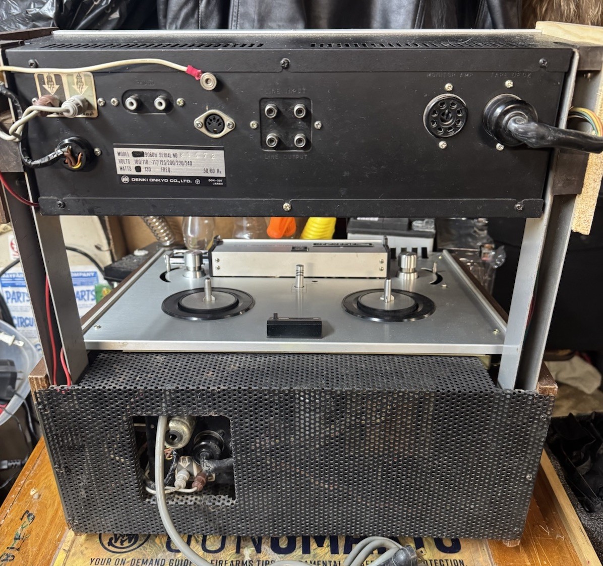 DOKORDER -9060H Reel to Reel Needs Completed for Repair
