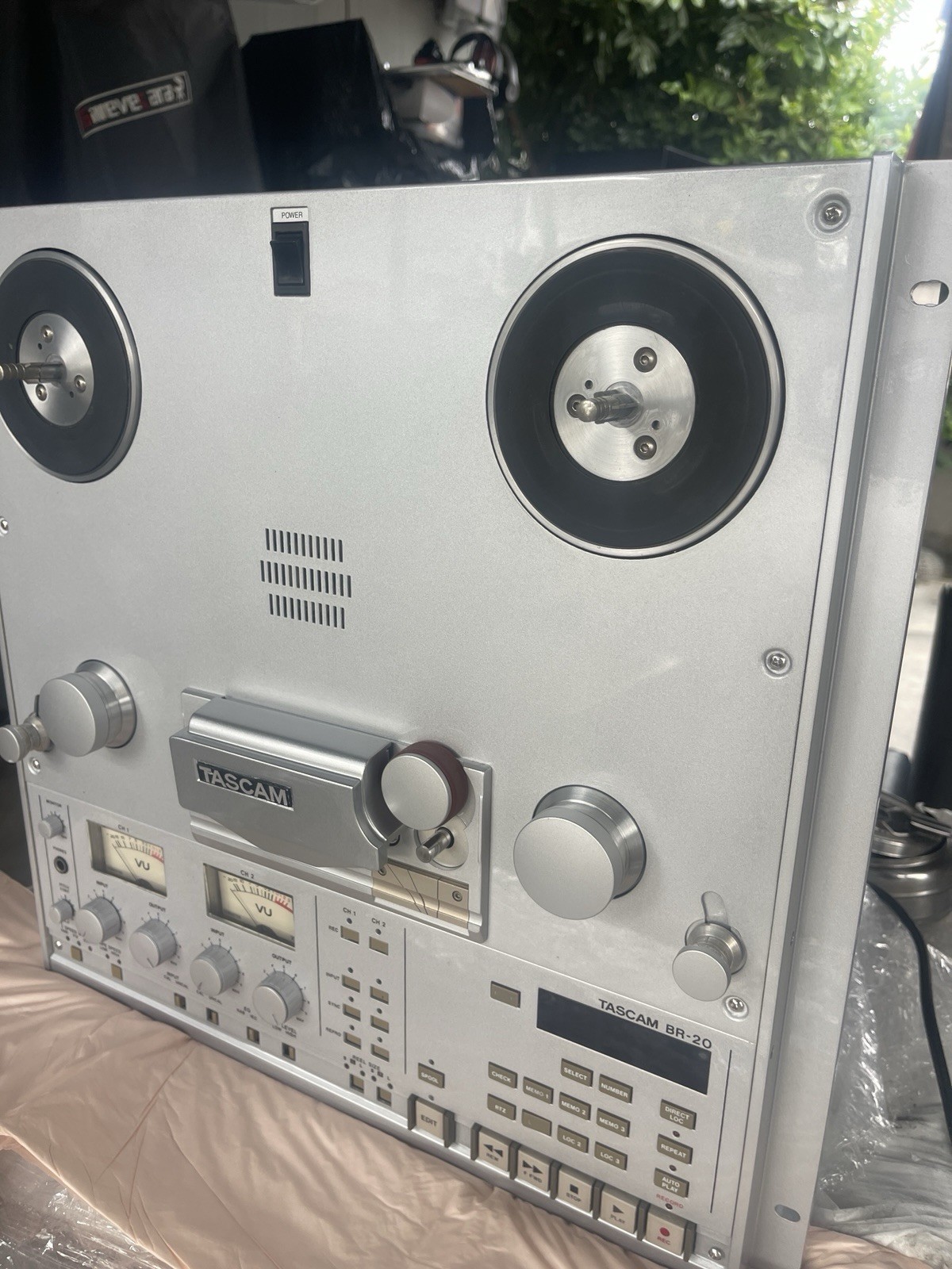 TASCAM BR-20 ALL Silver CUSTOM 2025, REVOX, STUDER, 747 DBX, RT-909,
