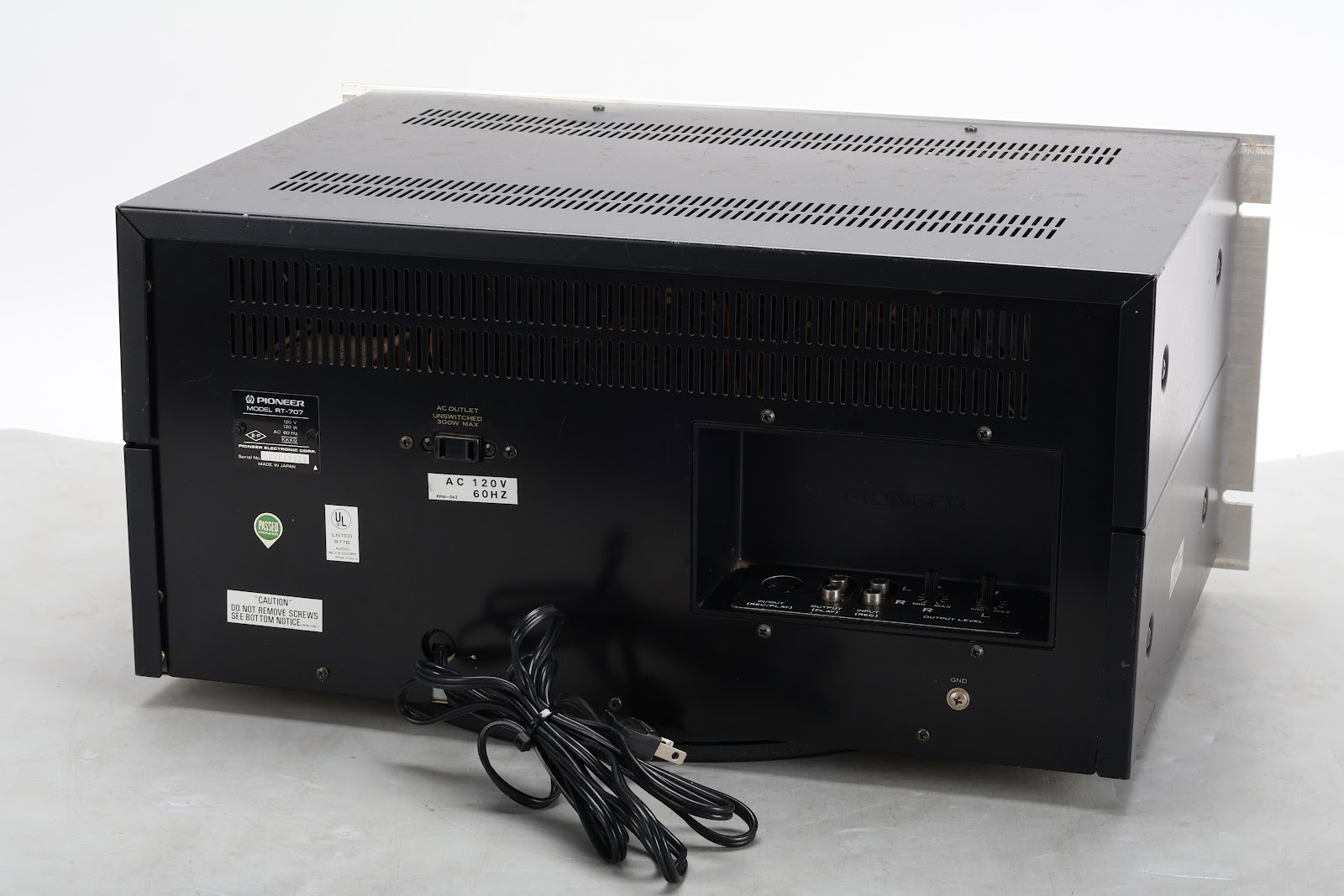Pioneer RT-707 Reel to Reel Player Recorder Direct Drive Auto Reverse – Fair