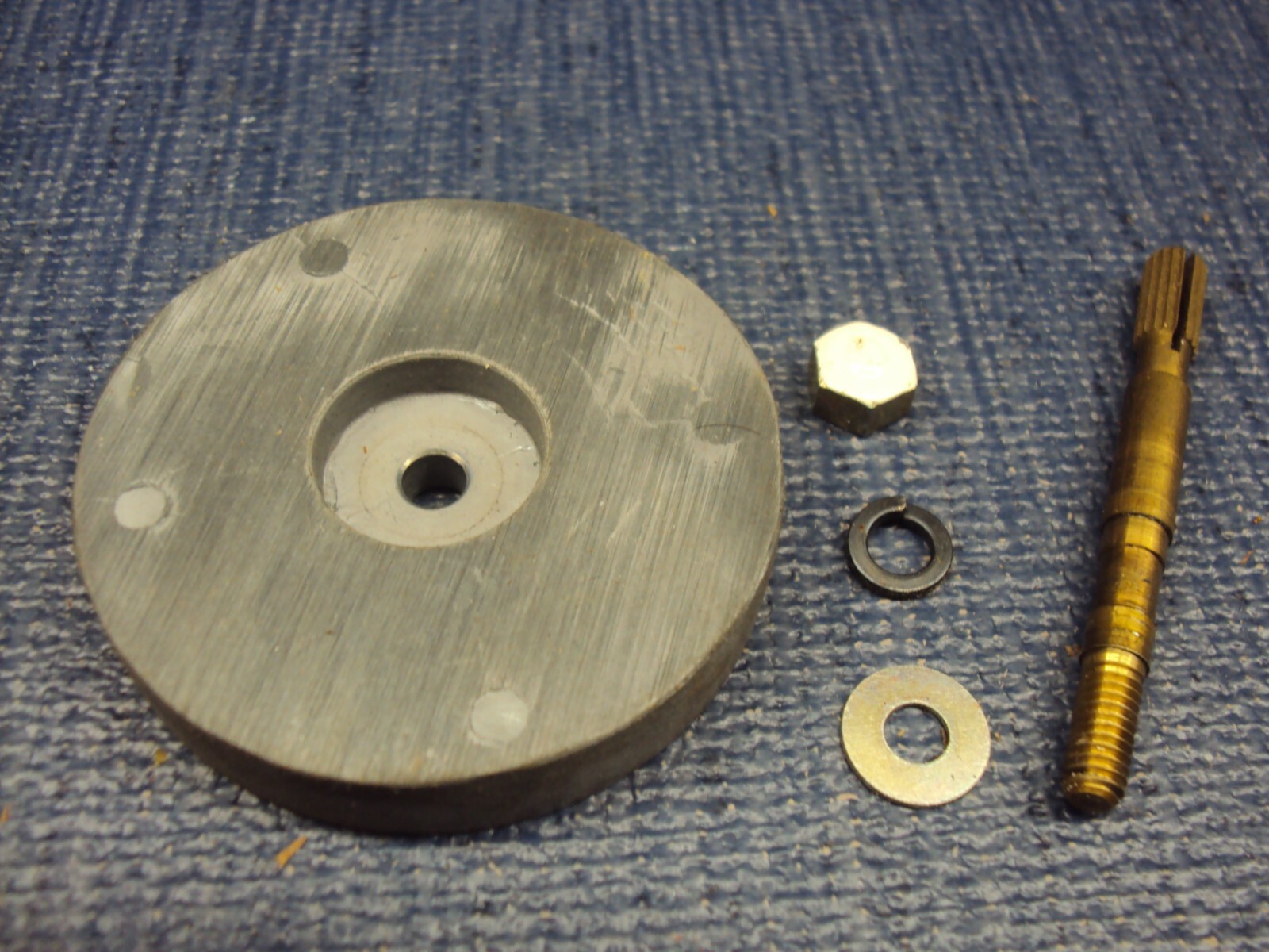 Symphonic 5106WA Receiver AM/FM Tuning Flywheel. Tested. Parting Out 5106WA