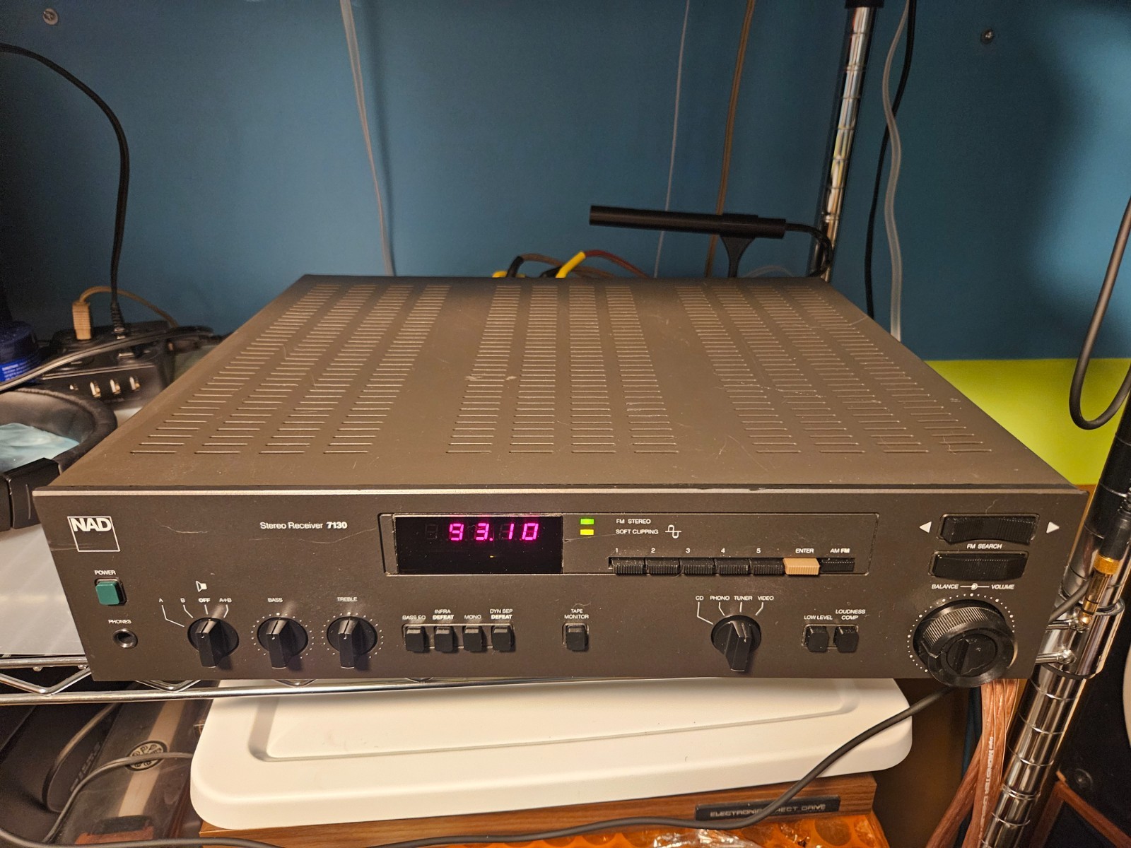NAD 7130 Stereo Receiver – Fully Serviced & Recapped