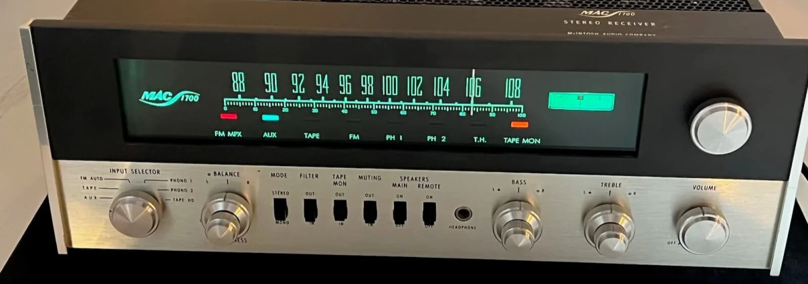 McIntosh MI350 amplifier restoration recap repair service rebuild kit fix