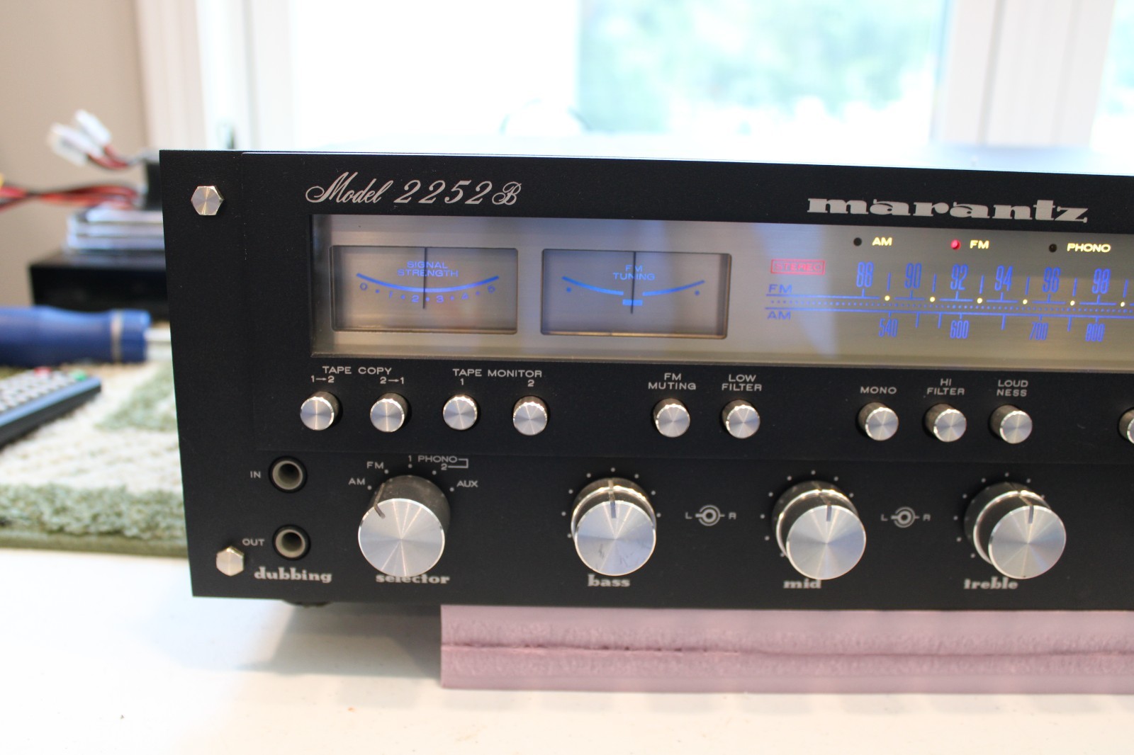 Marantz 2252B Audiophile Stereo AF/FM Receiver Fully Tested + 30-Day $ Guarantee