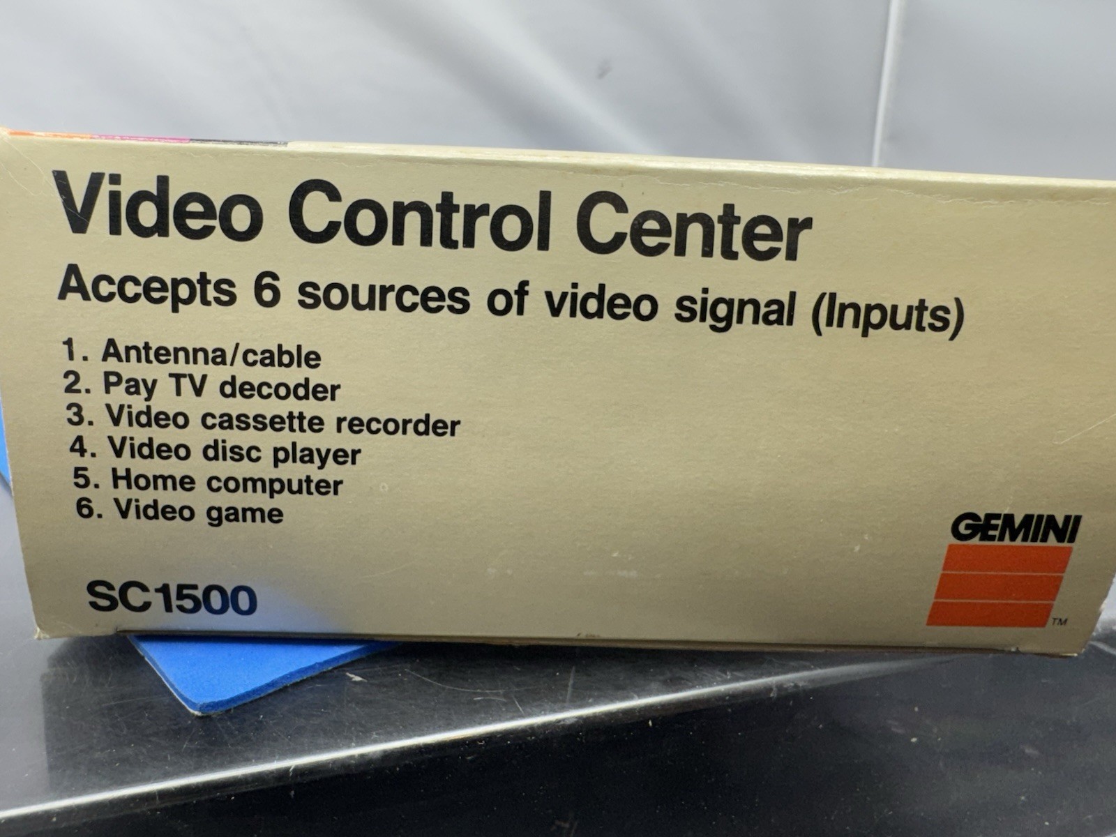 Gemini Cable VCR Video Control Center SC1500