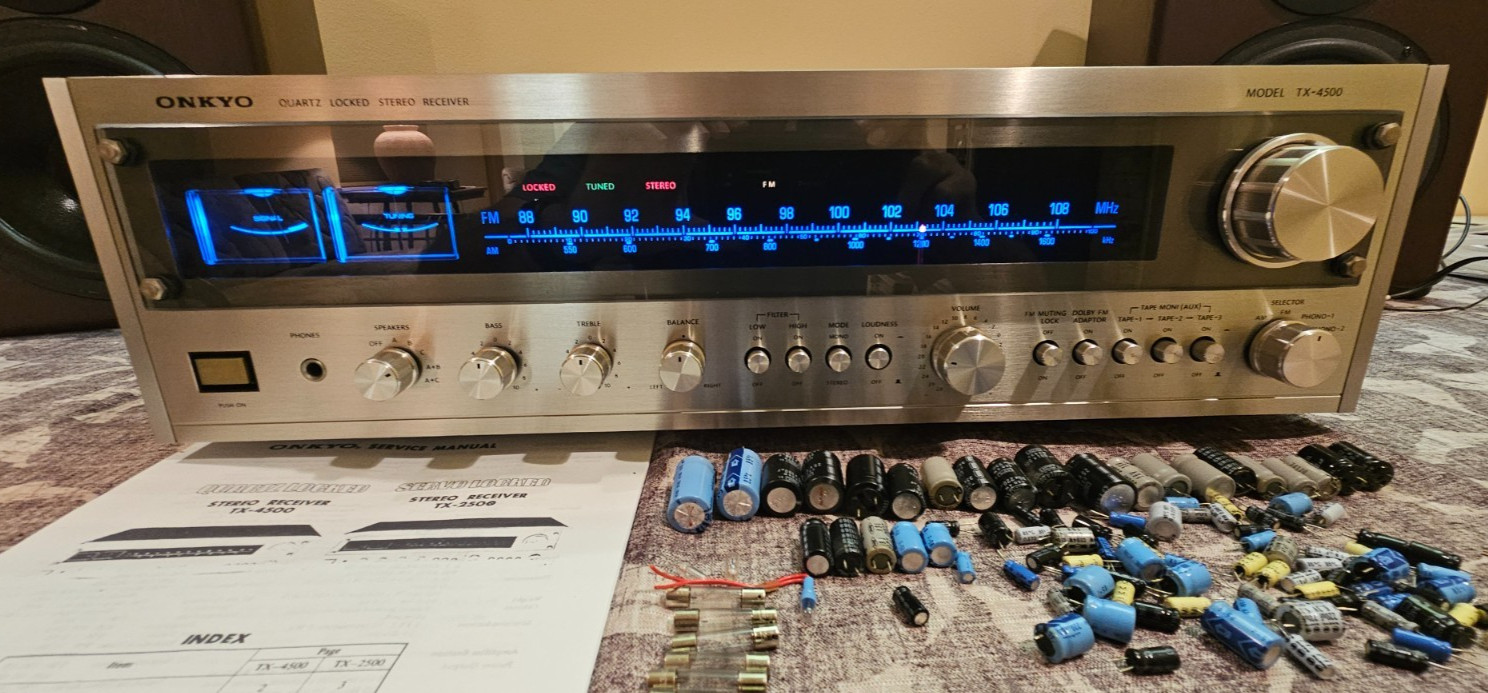 Onkyo TX-4500 Tested Serviced Good Working Condition