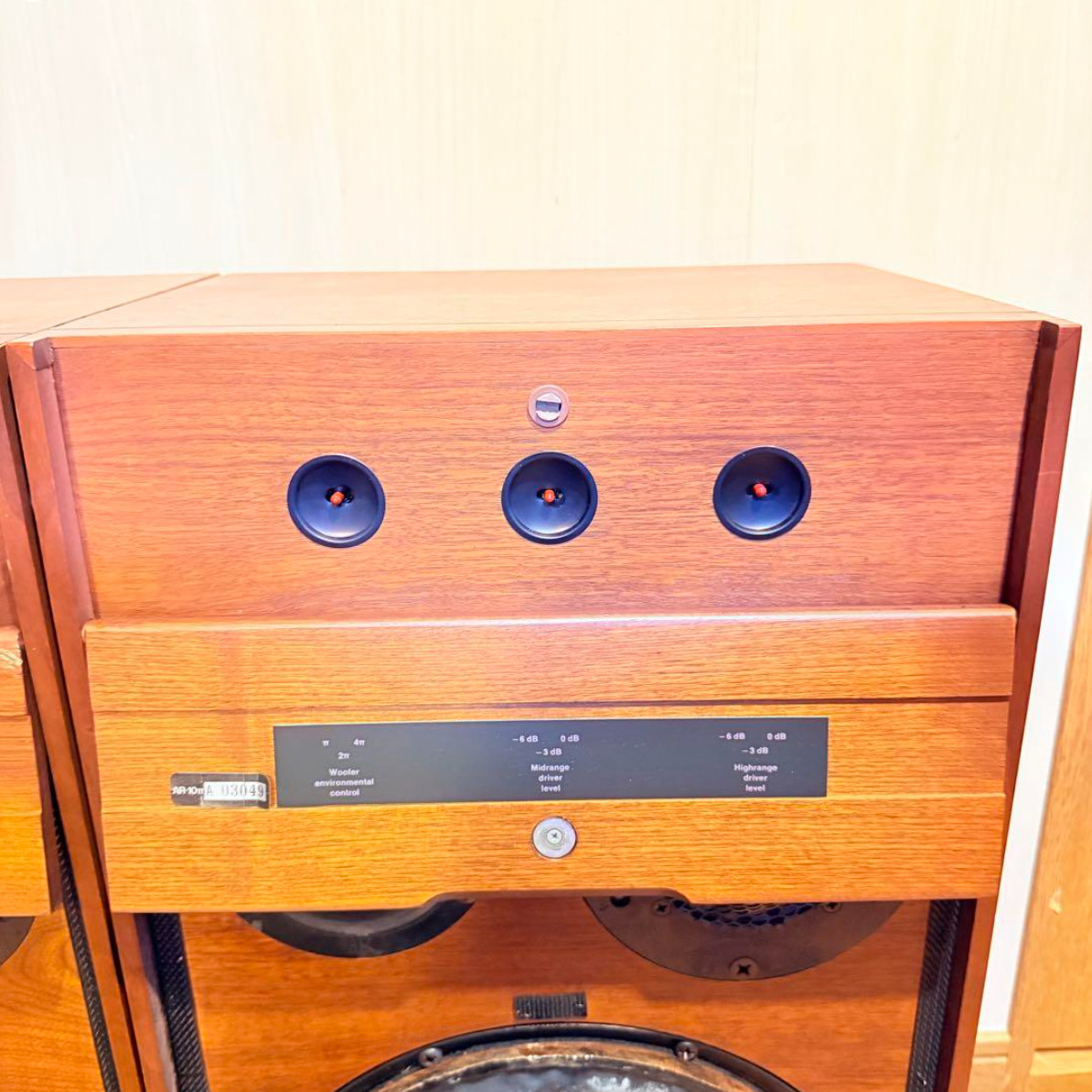 ACOUSTIC RESEARCH AR-10π Vintage Speaker Pair Super Rare Free shipping