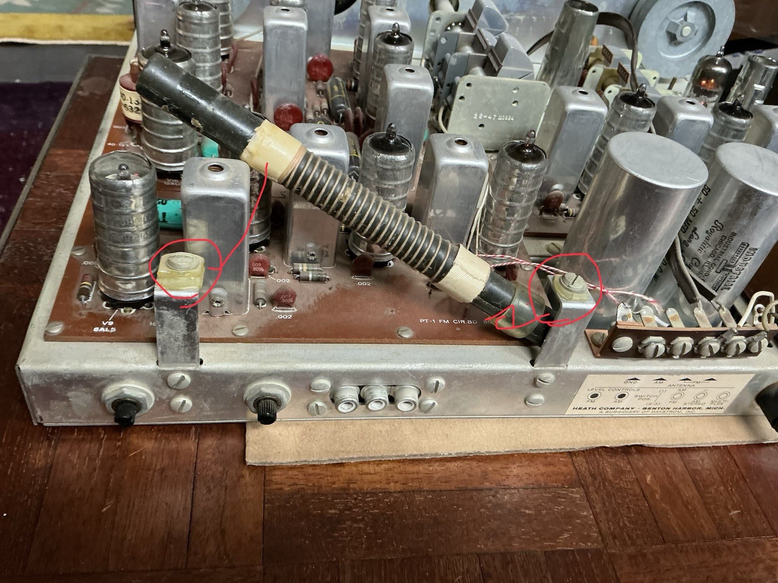 Vintage Heathkit PT-1 Stereo | AM/FM Tube Tuner Working Conditions