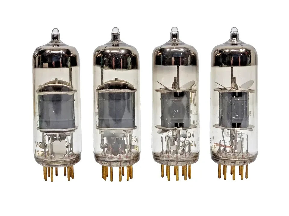 MATCHED QUAD E80F Philips SQ Gold Pin TESTED WITH ROETEST V10 BY CURVES NEW