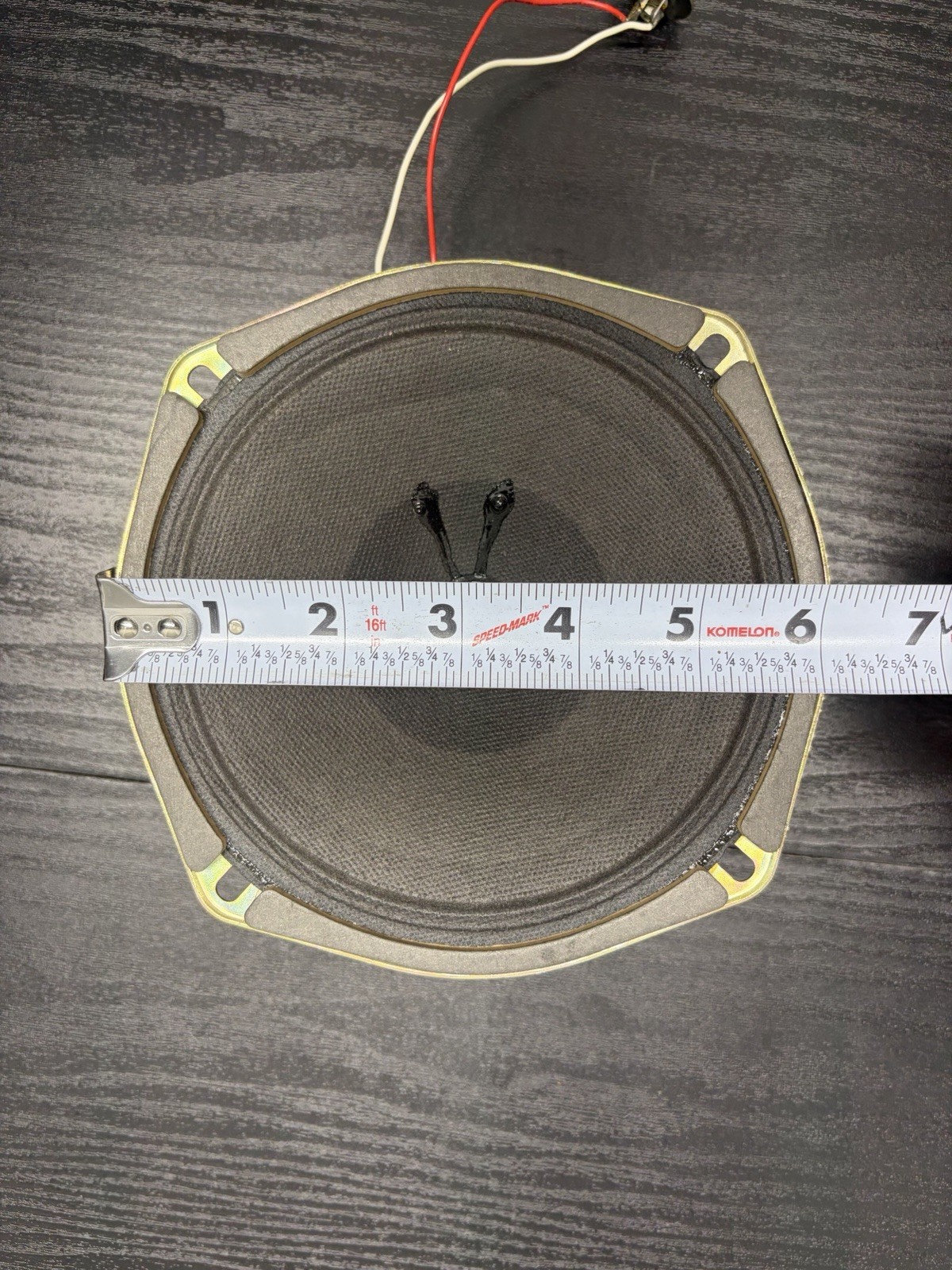 Vintage Pioneer 16-95 ALNICO Paper Cone 8-ohm 3-Watt Speakers 6 inch