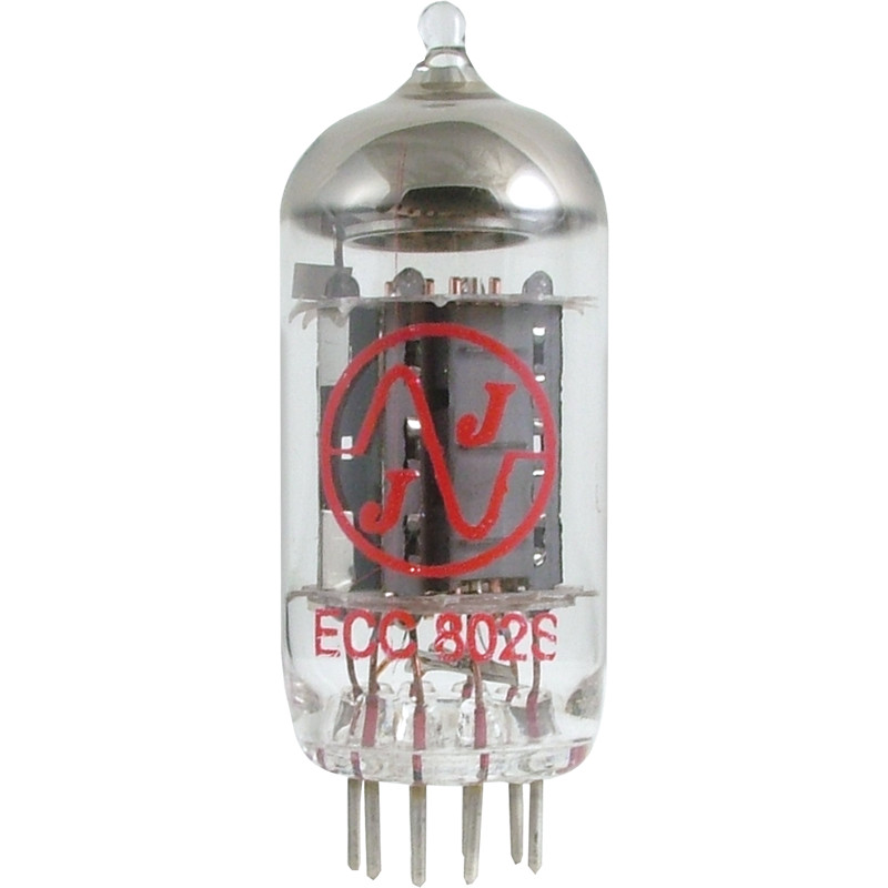 Vacuum Tube, ECC802 / 12AU7, JJ Electronics, Longer Plate, Standard Pins, Preamp