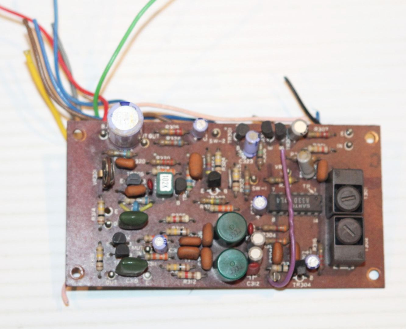 Vintage Realistic STA-80 Receiver Amp – OEM FM Multiplexer PCB Board #3013