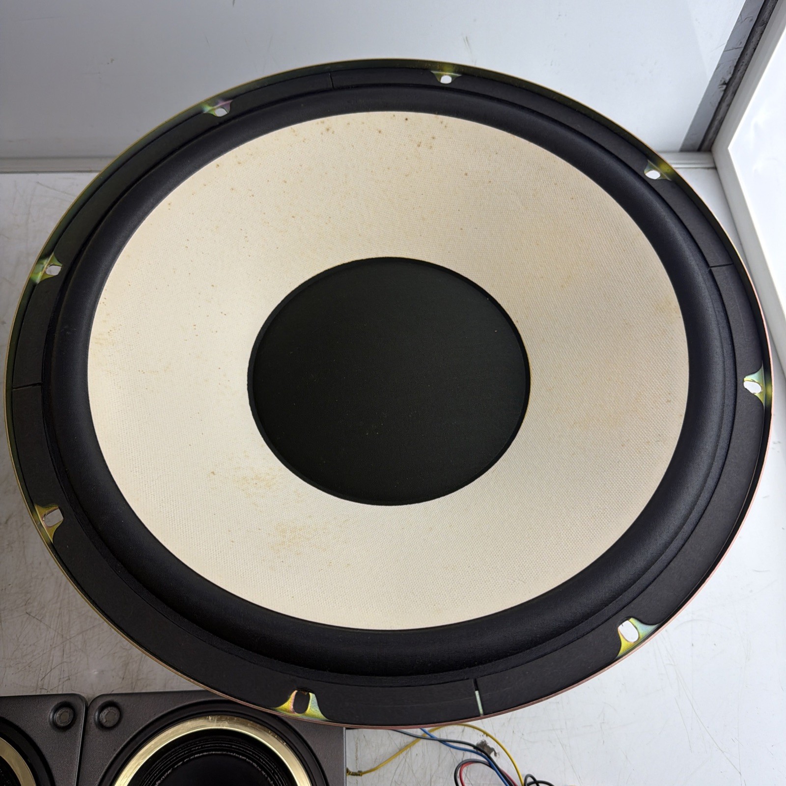 Vintage Fisher STV-724 Complete Speaker Driver Parts Lot 6 Speakers Working