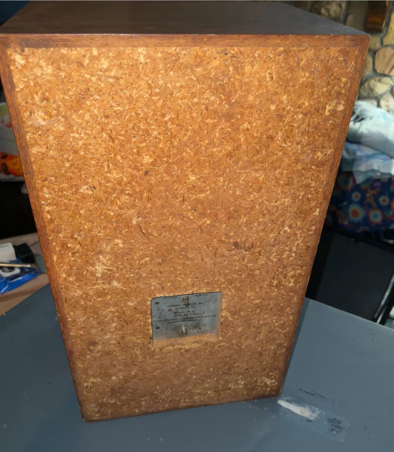 Ultra-Rare Vintage Harman Kardon HK-40 Stratophonic Speaker 10″ Woofer works