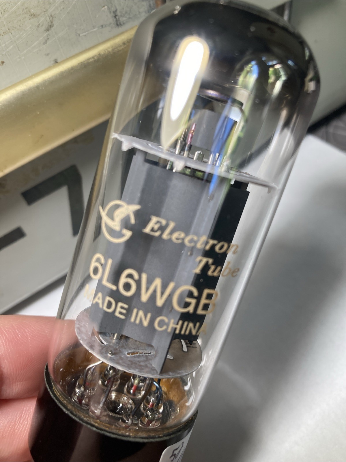 1 Shuguang China 6L6WGB Vacuum Tube Tested NOS On Calibrated TV 7