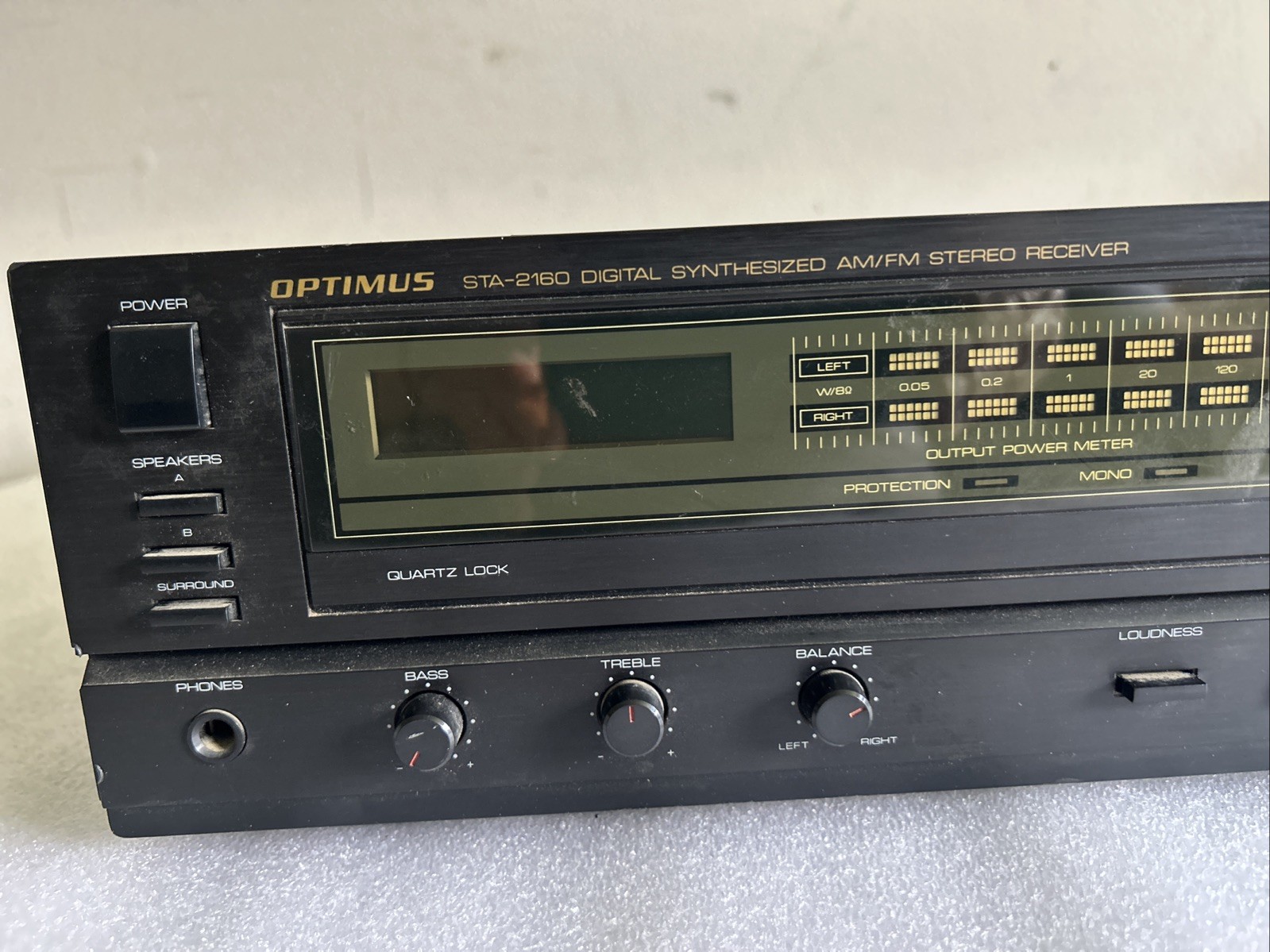 Optimus STA-2160 Digital Synthesizer AM/FM Stereo Receiver Parts Repair