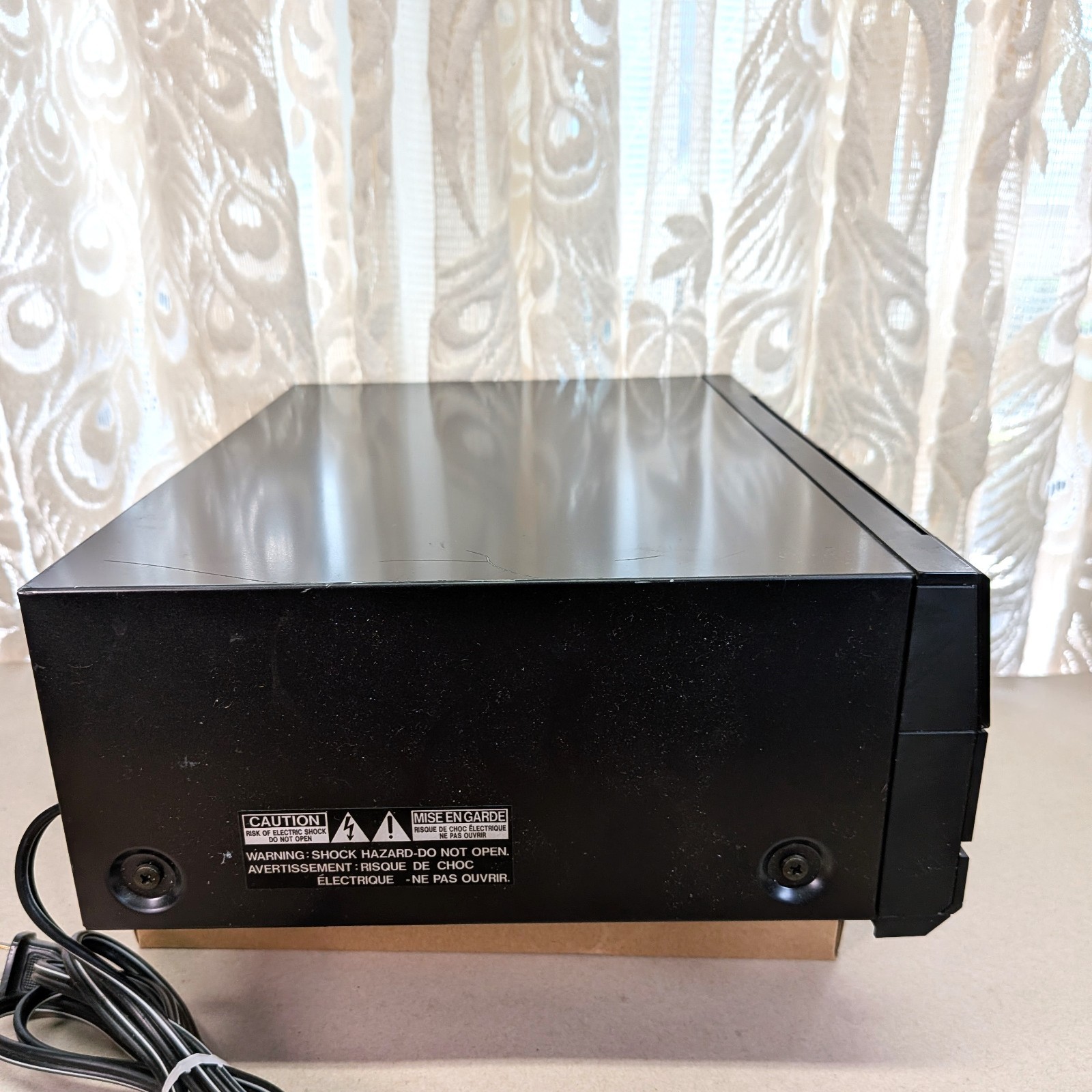 RCA MTR225 DIMENSIA DUAL AUTO REVERSE CASSETTE DECK – PARTS OR REPAIR ONLY