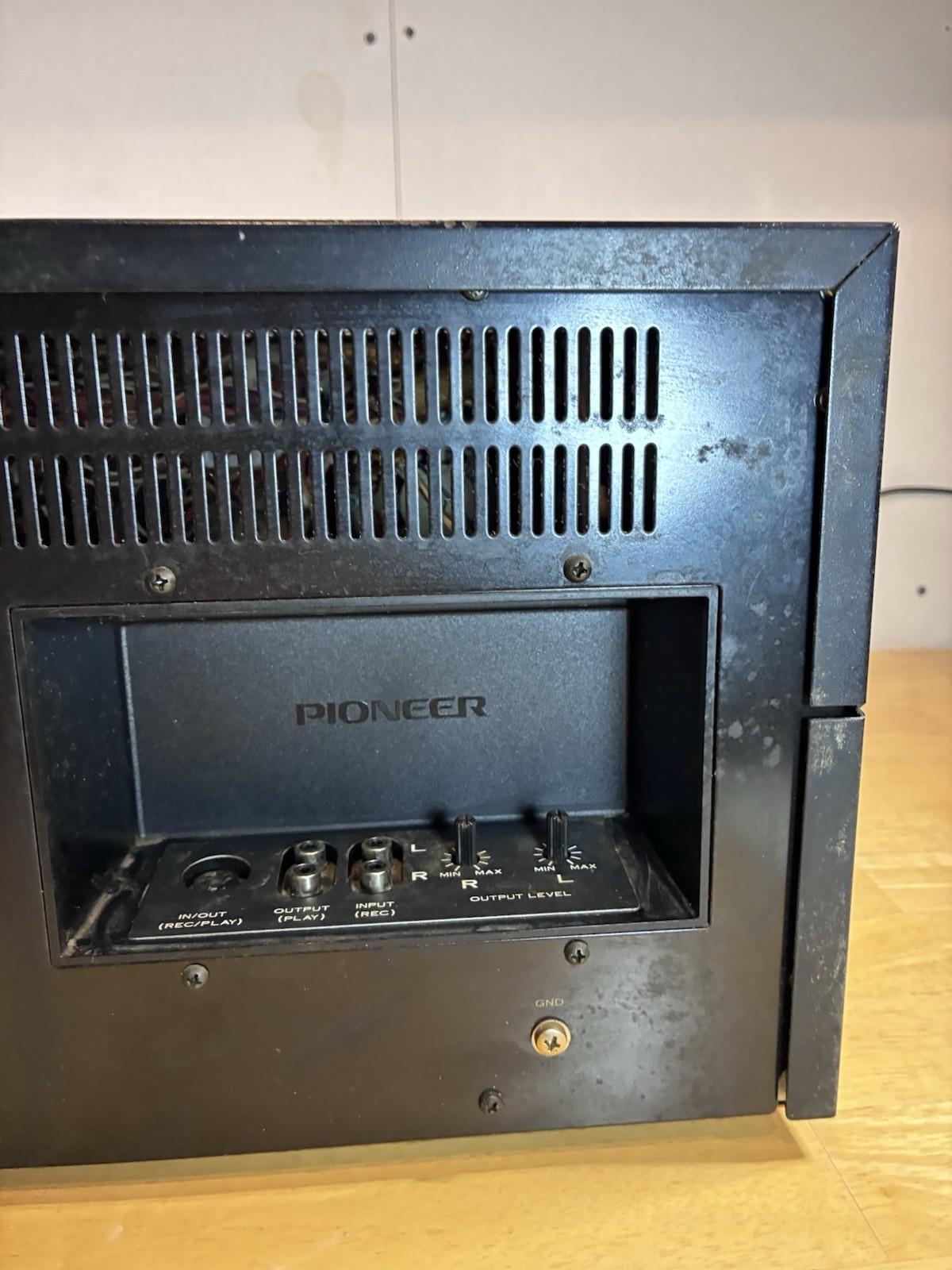 Vintage Pioneer RT-707 Reel-to-Reel Tape Deck | Tested, Comes From Smoking Home