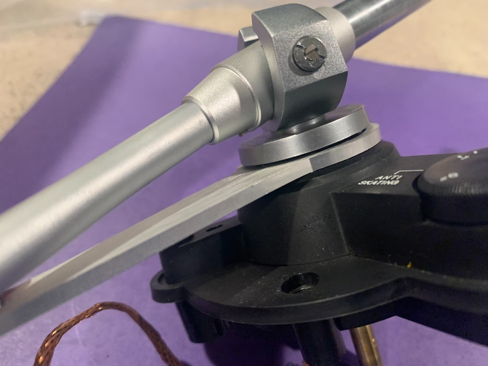 Project/One DR-770 Stereo Turntable Parting Out – Tonearm Assembly
