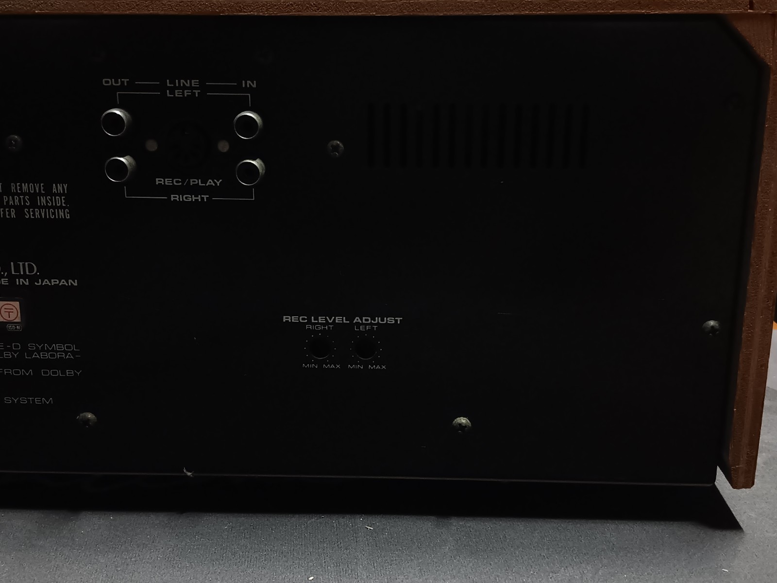 Vintage AKAI Cassette Deck Player Recorder GXC-730D Japan