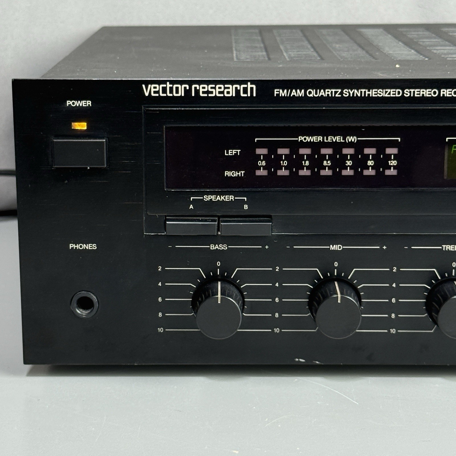 Vintage Vector Research VRX-7100 Quartz Synthesized Stereo Receiver – Tested