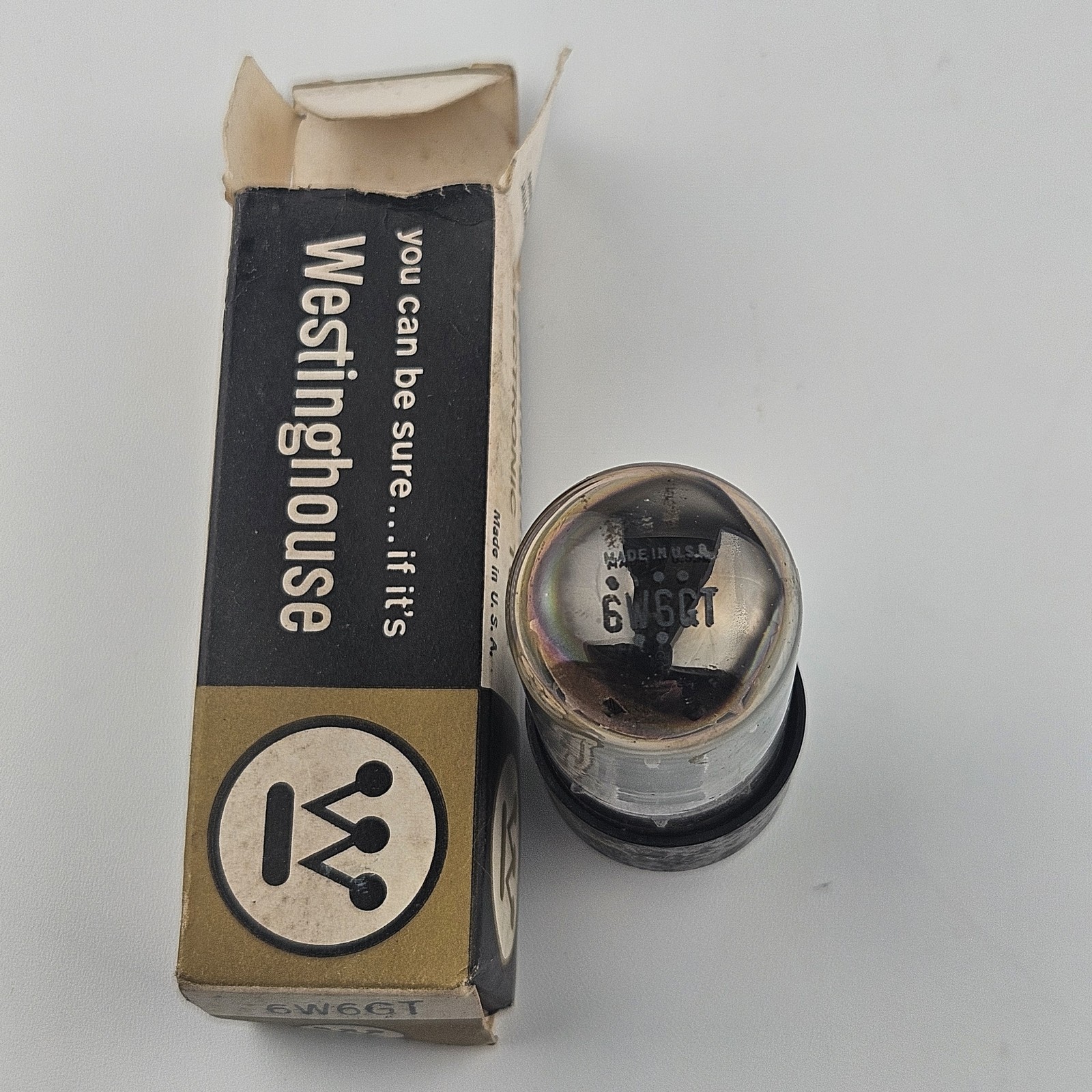 Vintage Westinghouse 6W6GT Vacuum Tube NOS in Original Box Made in USA