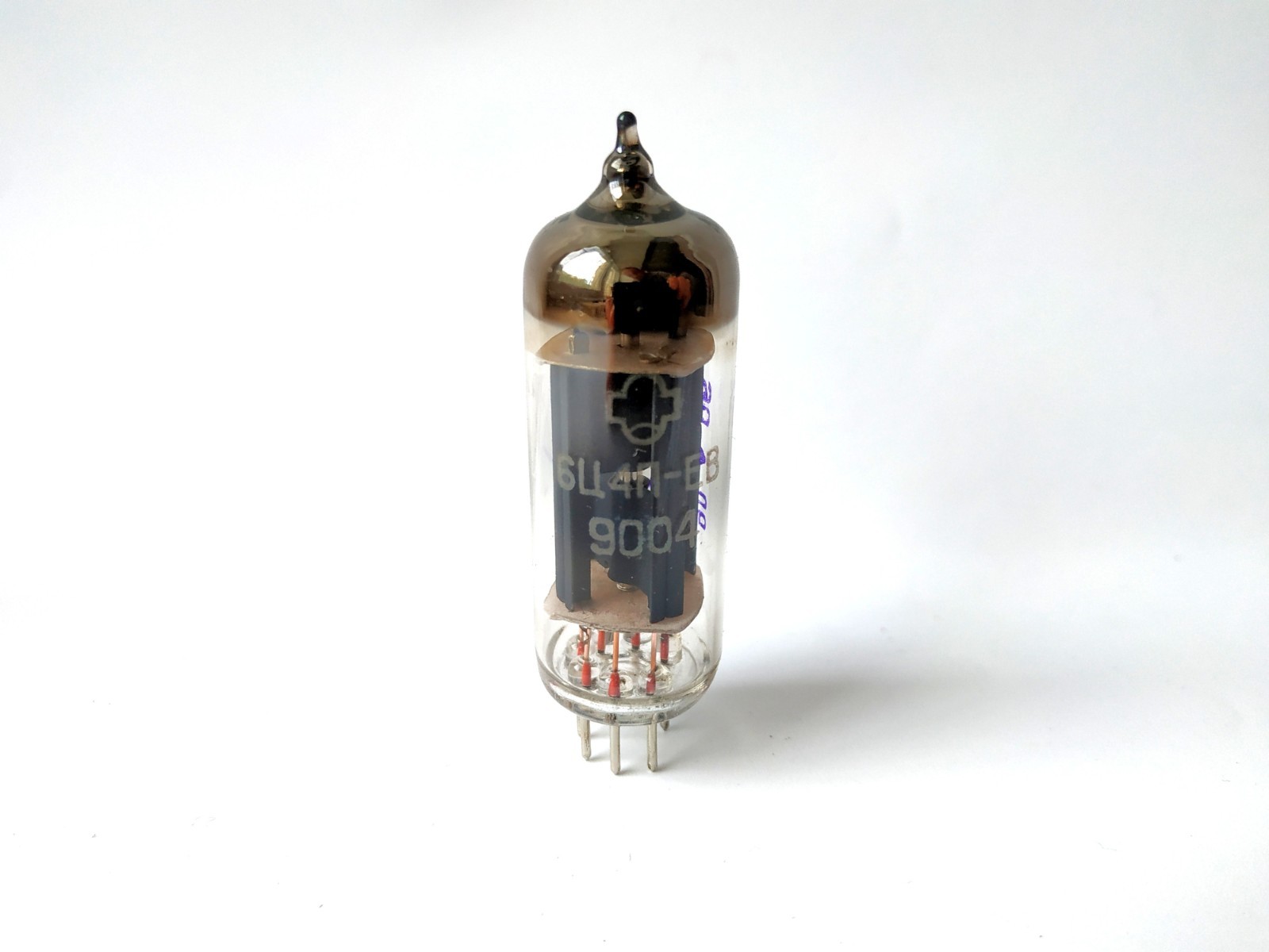 US Stock 4x 6C4P-EV ~ EZ90 6Z31 12X4 6X4 6BX4 Rectifier Tube Soviet 04/1990 NEW