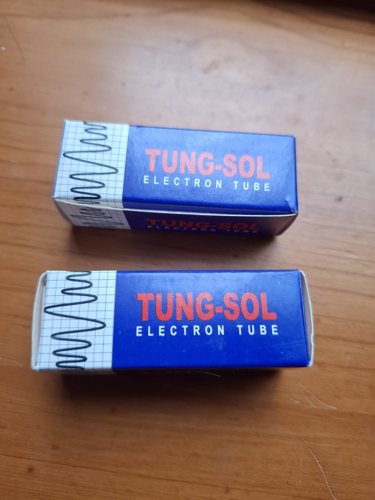 Matched Pair Tung Sol 12AX7 / ECC83 pre-amp tubes, NOS