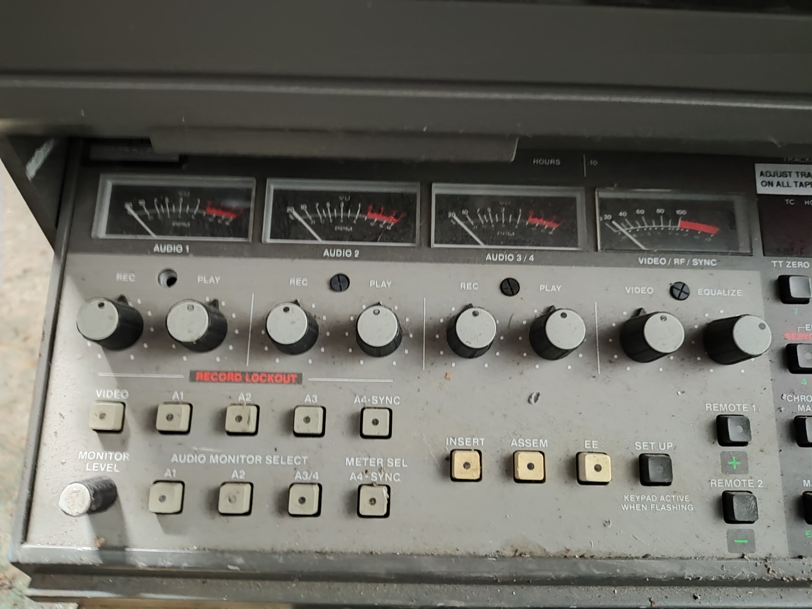 Rare Vintage Ampex VPR-6 Reel to Reel Tape Recorder Untestested