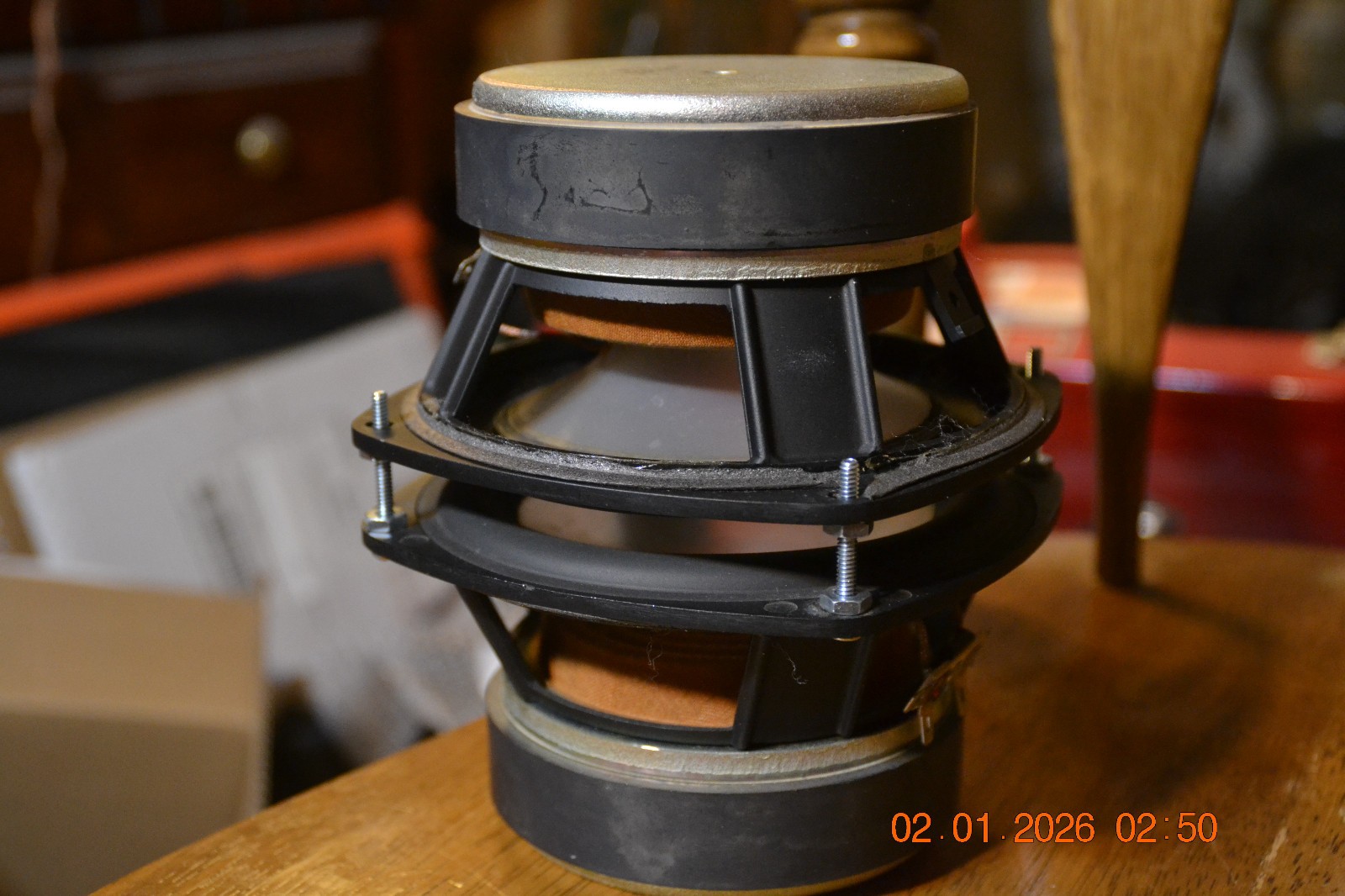 BRAND NEW NEVER USED INFINITY INFINITESIMAL 0.3 SINGLE VOICE COIL WOOFERS MINT