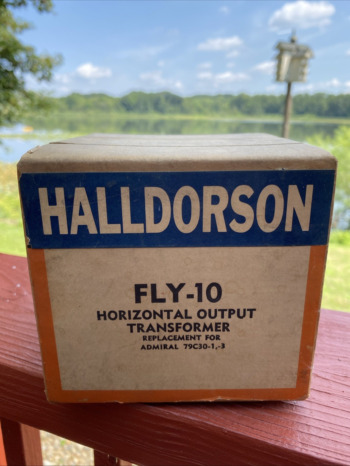 NEW OLD STOCK Halldorson Fly-10 Vintage Power Horizontal Output Transformer @28