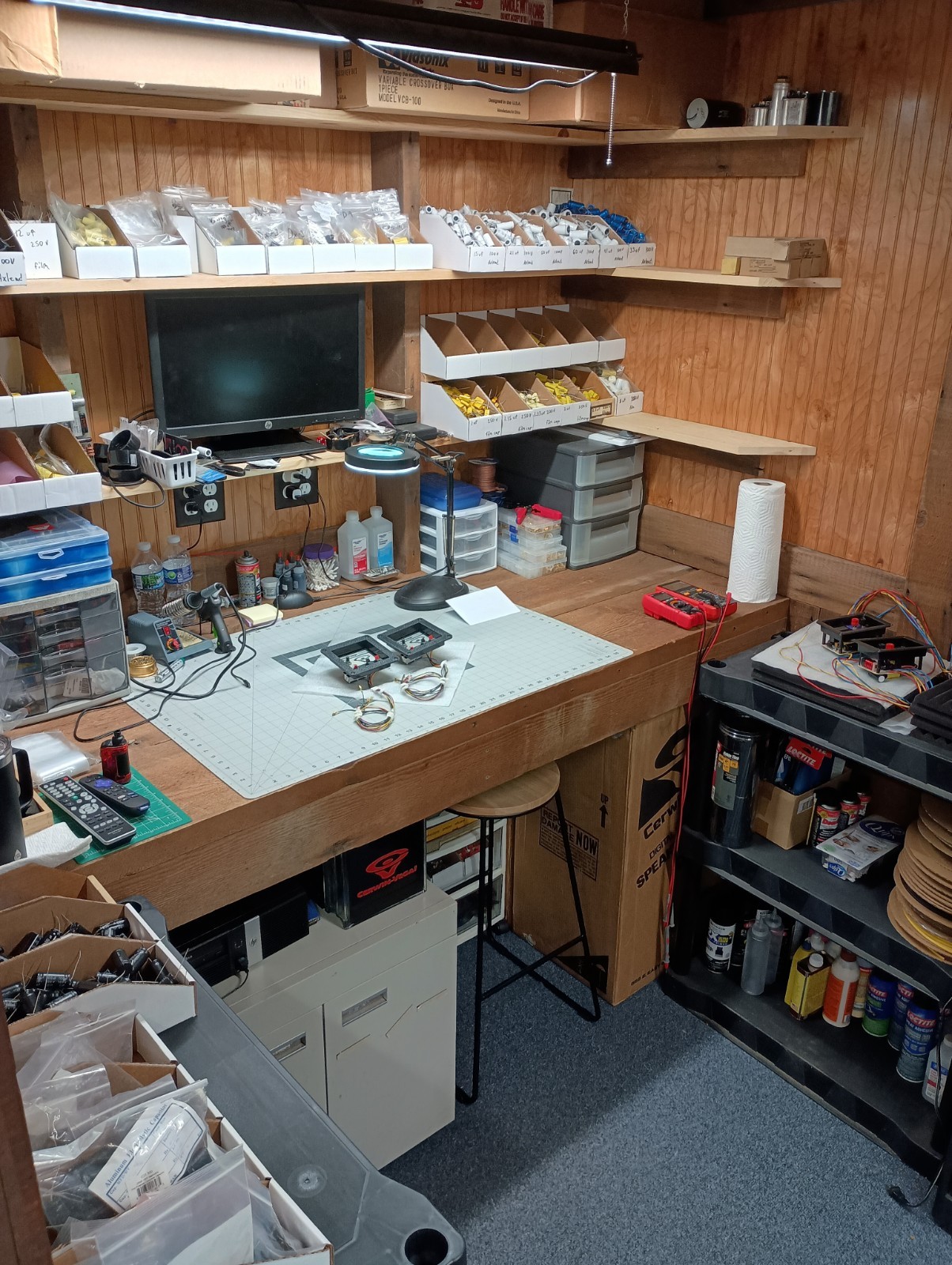 Cerwin Vega D-7 Crossover Restoration Service For One Pair READ Listing!