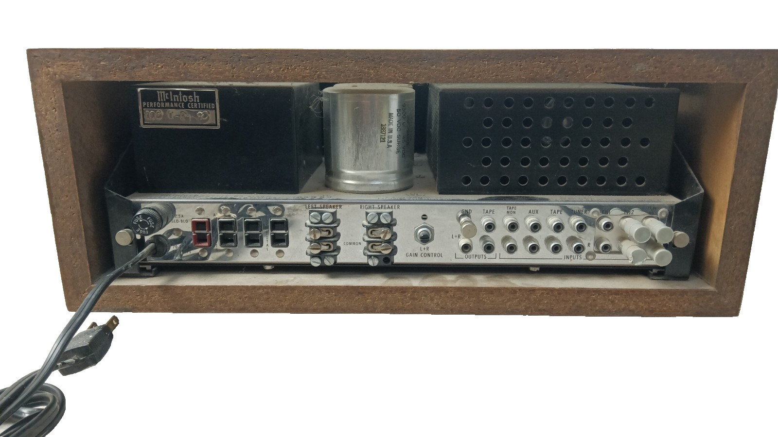 Vintage McIntosh MA-5100 Preamp Amplifier | Tested