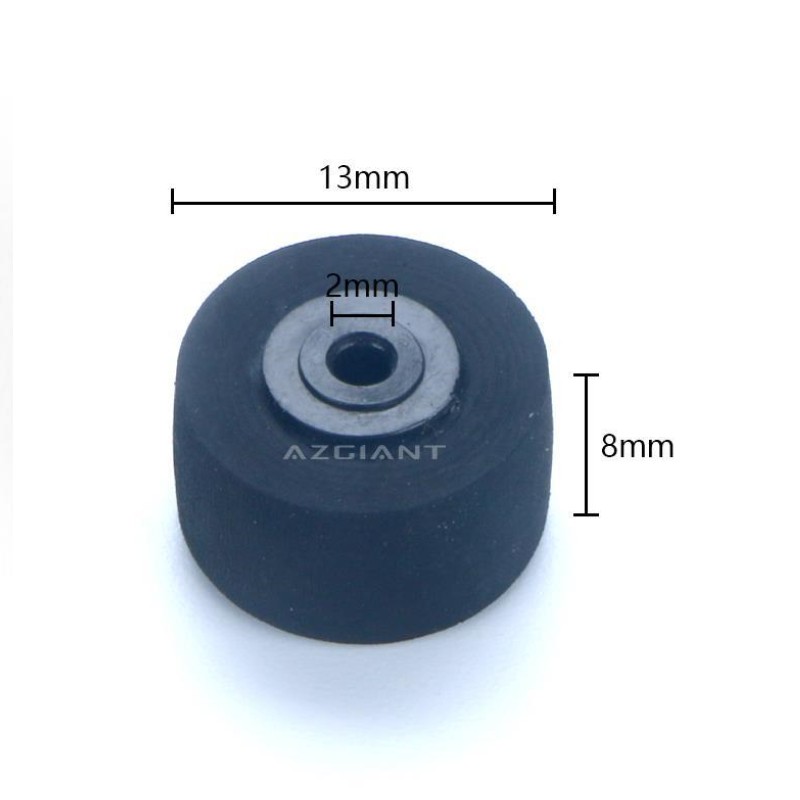 5PCS Various Sizes Deck Recorder Pinch Roller Tape Retractor Press Belt Pulley