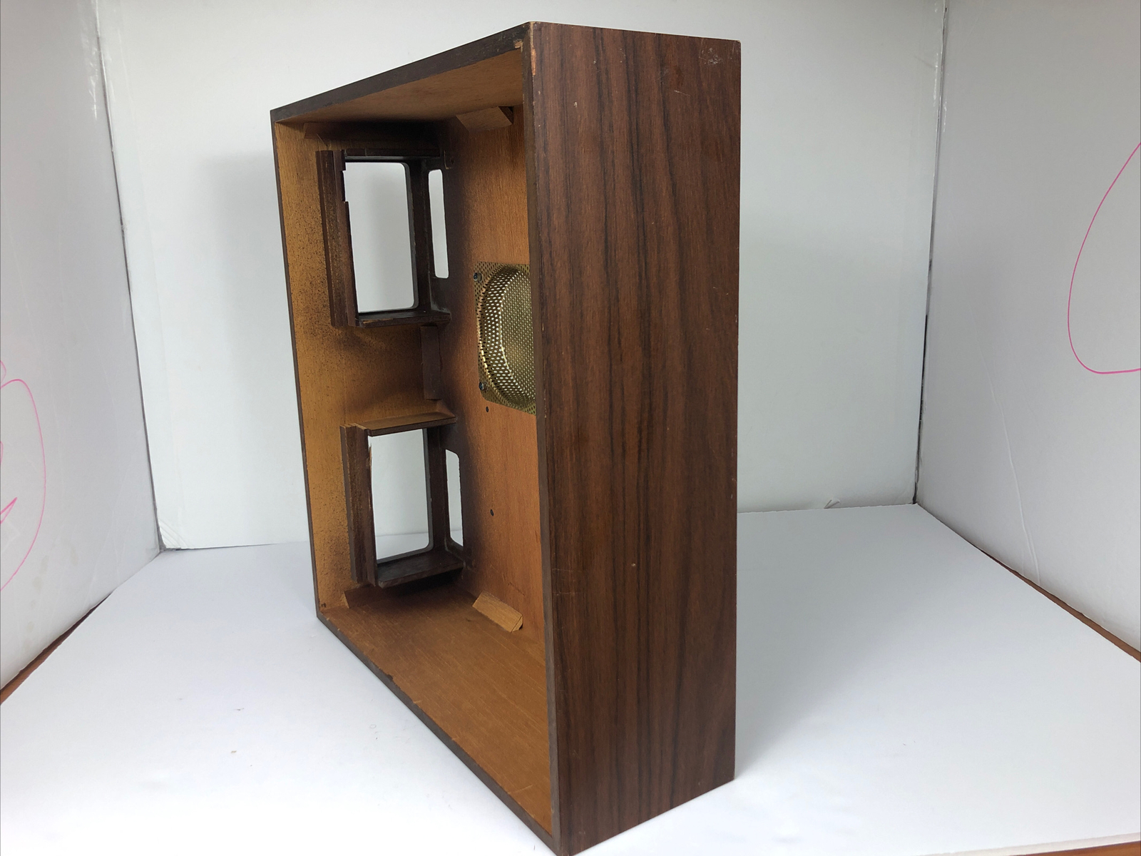 SONY TC-355 wood cabinet case