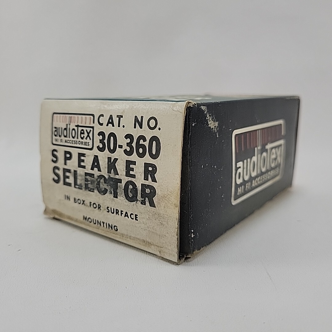 Vintage new old stock AudioTex Hi Fi Speaker Control Cat # 30-360
