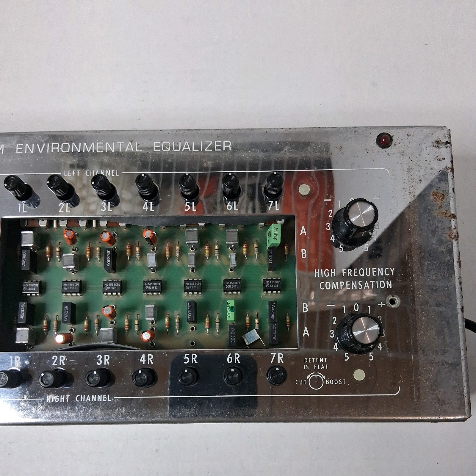 Vintage Mcintosh MQ107 Custom Environmental Equalizer, Tested And Works