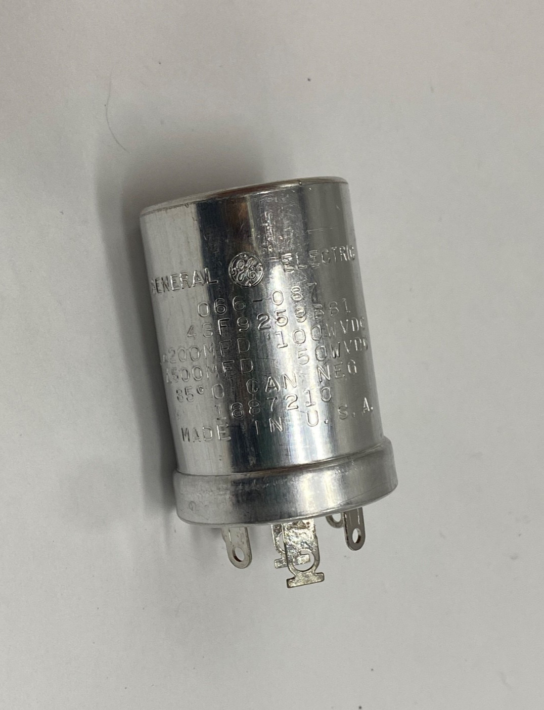 GE 43F9259BB1 dual capacitor McIntosh Laboratory 066-087 capacitor