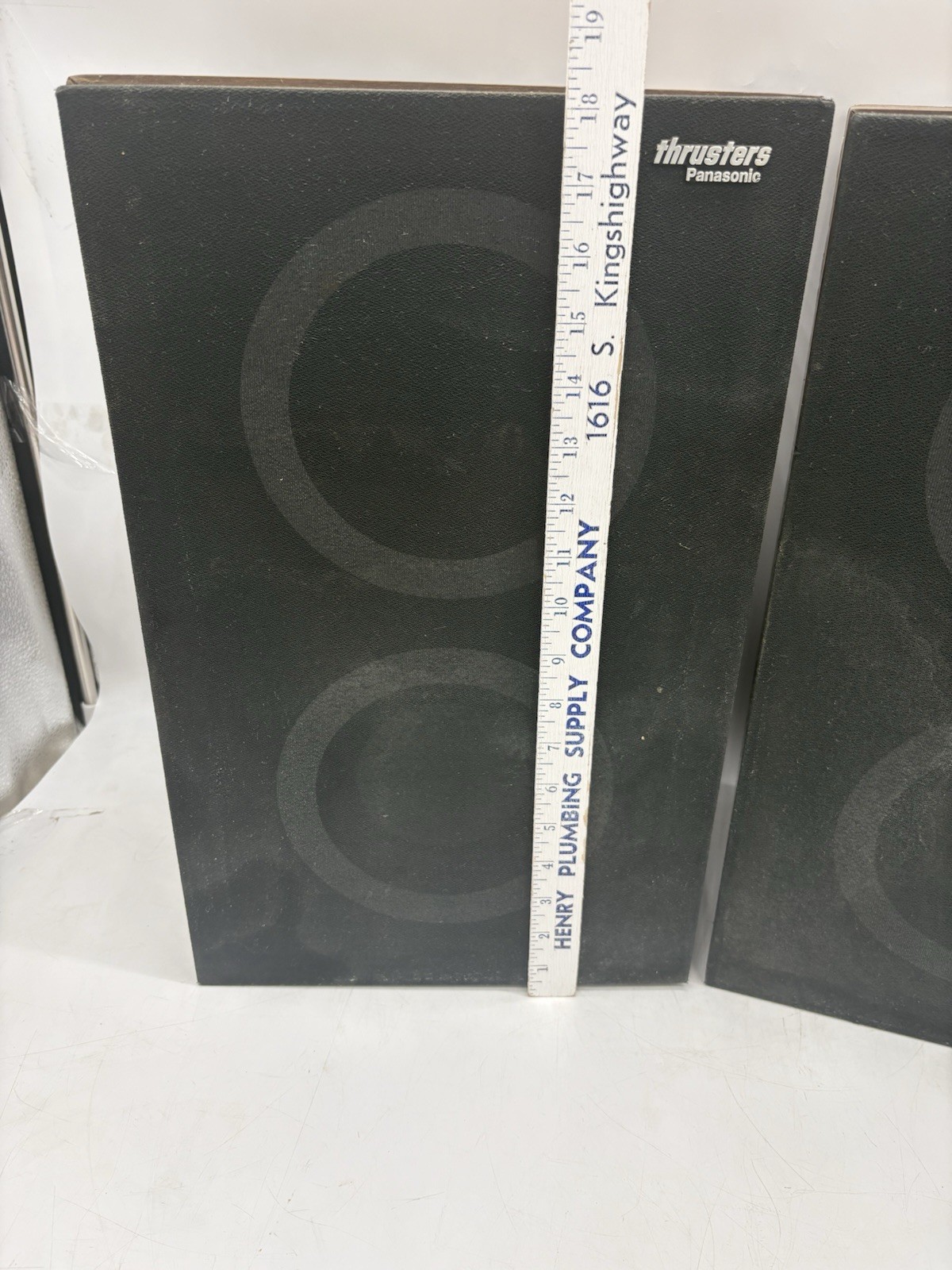Vintage Pair of 2 Panasonic Thrusters SB-180 Bookshelf Speakers 8 ohms WORKS